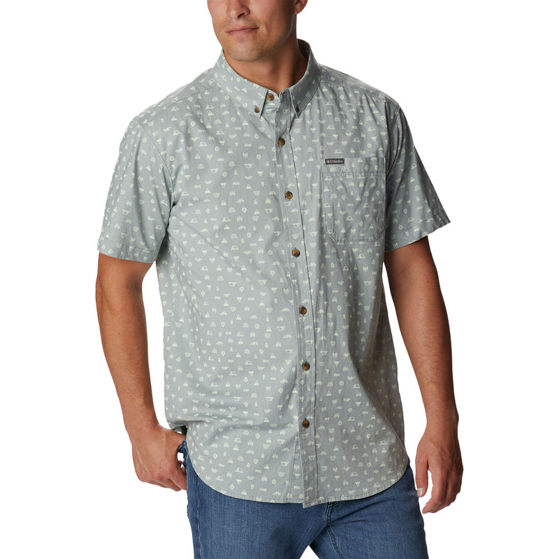 Men's short sleeve shirt Rapid Rivers Columbia
