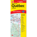 Carte routière de la province de Québec