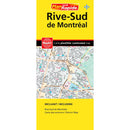 Carte plastifiée de la Rive-Sud de Montréal