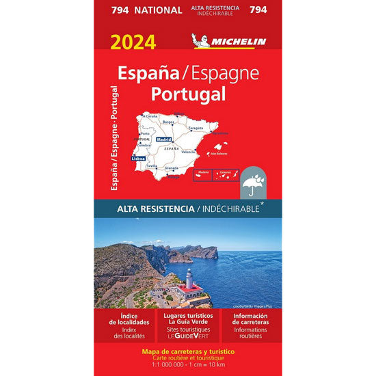 Carte Espagne et Portugal No 794