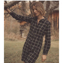 Long sleeve  shirt dress Cara Hatley