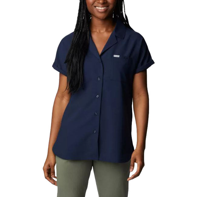 Chemise Pêche Femme Chemise Columbia Tamiami II Manches Courtes Femme - Protection Solaire UPF 40 Chemise Anti-UV