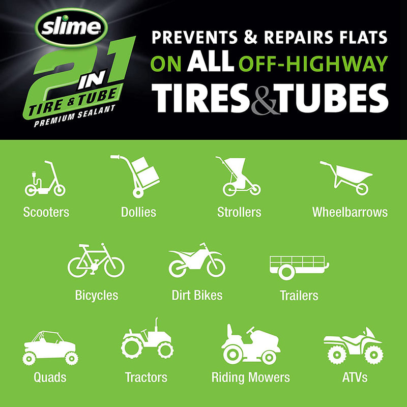 2-in1 tire & tube sealant Slime - Online exclusive