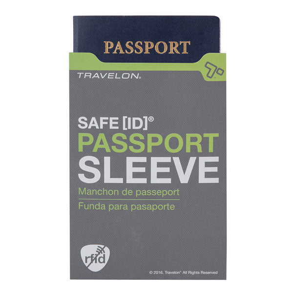 RFID passport sleeve