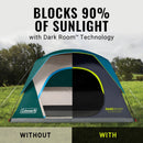 Tente Skydome dark room pour 6 personnes - Exclusif en ligne