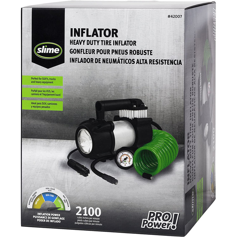 Heavy Duty tire inflator Slime - Online exclusive