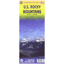 Carte des Rocheuses Américaines