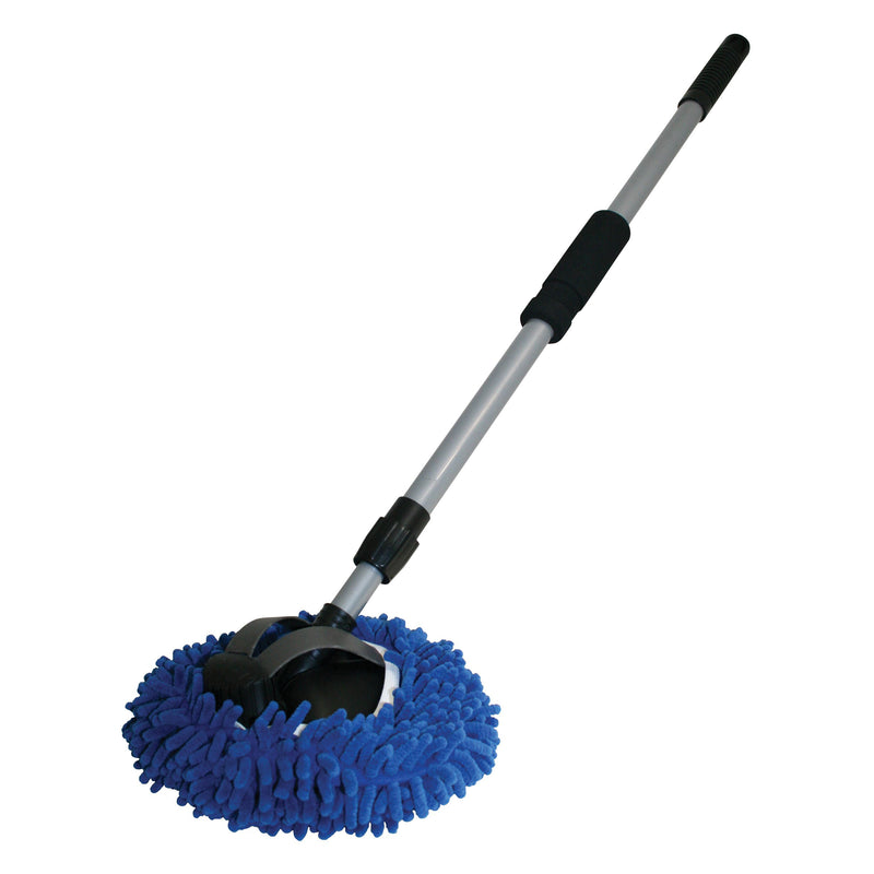 2 in 1 cleaning broom with chenille sponge