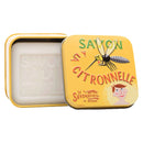 Savon à la citronnelle avec boîtier en métal