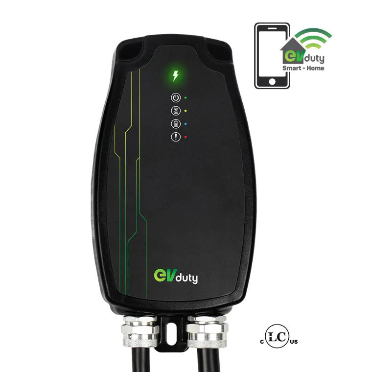 EVduty-40 (30A) electric vehicle charging station hardwired Elmec - Online exclusive
