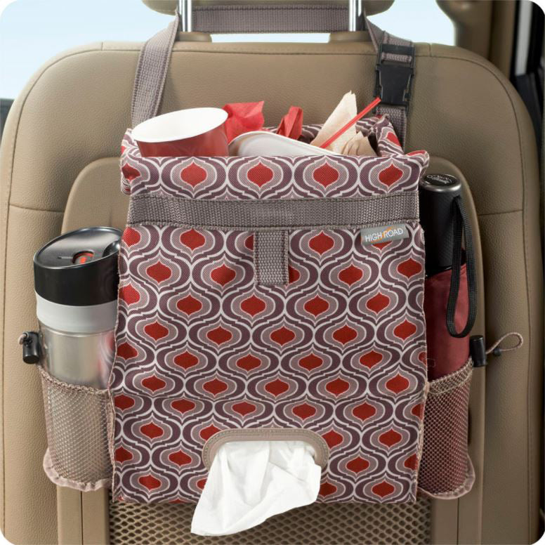 Puff'nStuff trash and tissue car seat organizer