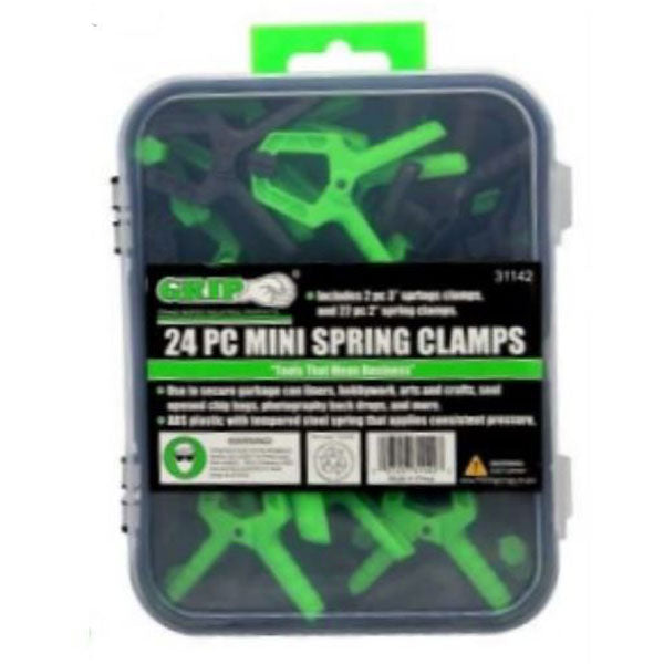 Assortment of mini spring clips