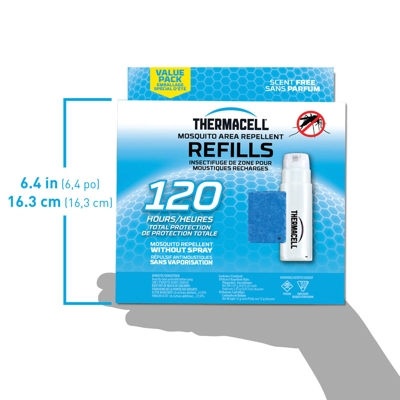 Cartouche et tampons de recharge 120h Thermacell