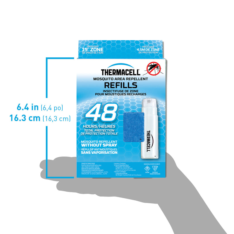 Cartouche et tampons de recharge 48h Thermacell