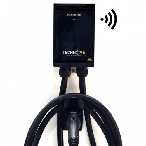 Electric vehicle charging station 48A standard hardwired TechnoVE - Online exclusive