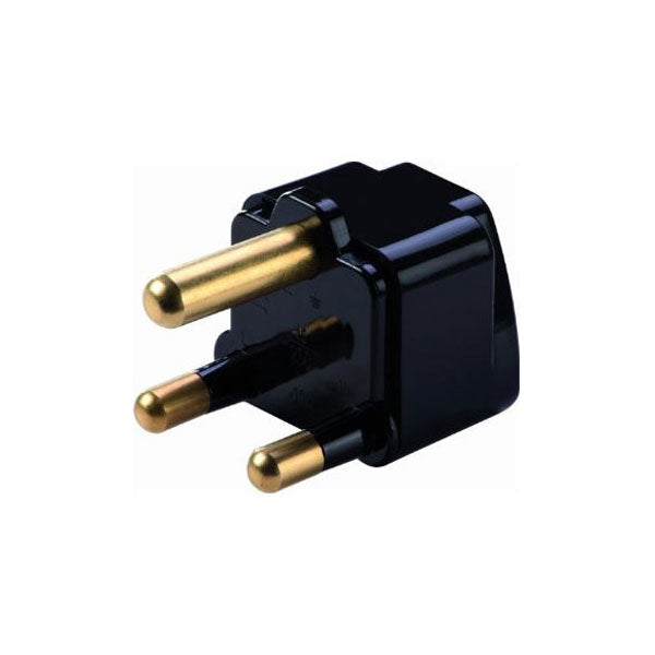 South Africa and India grounded adapter plug