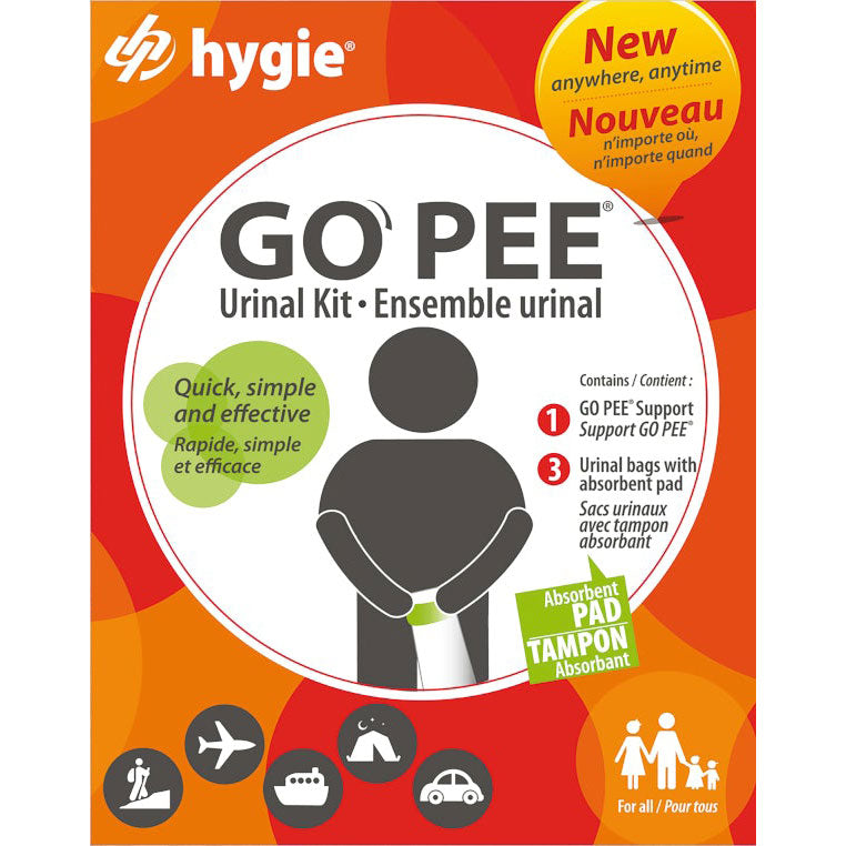 Ensemble urinal Go Pee
