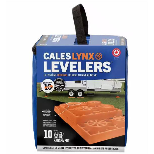 RV leveling 10 blocks kit Lynx Levelers  - Online exclusive