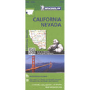 Carte de la Californie Nevada