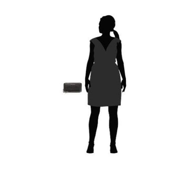 Portefeuille long RFID pour femme avec fermeture éclair