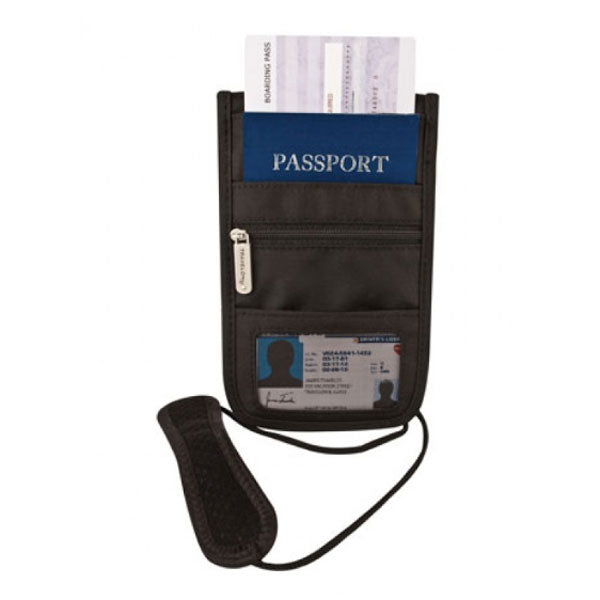 travelon safe id card sleeve Safe ID black boarding pass holder