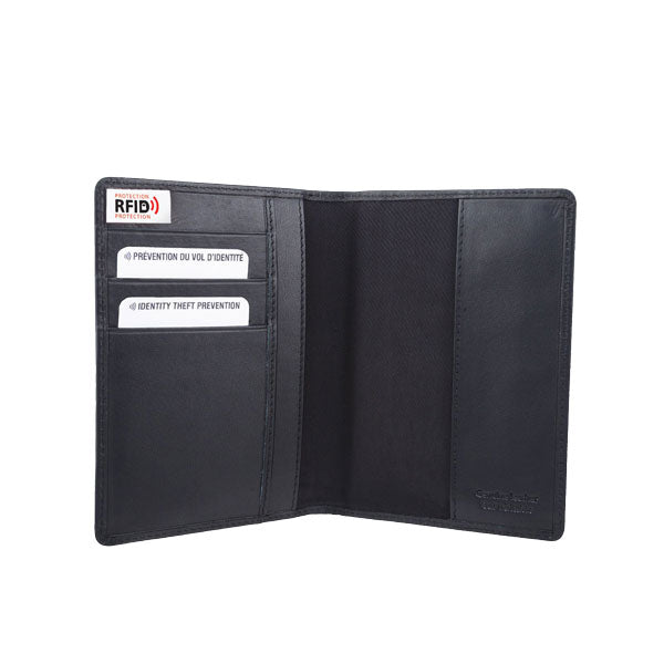 RFID leather document holder