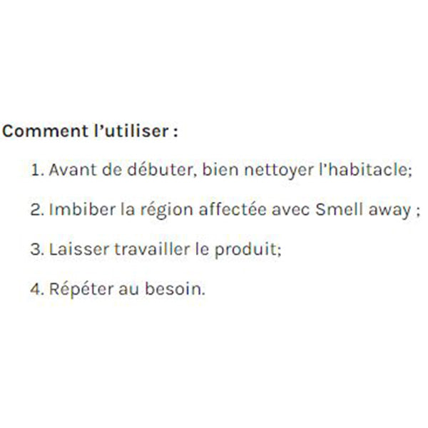 Éliminateur d'odeurs Smell Away Silverwax - Exclusif en ligne