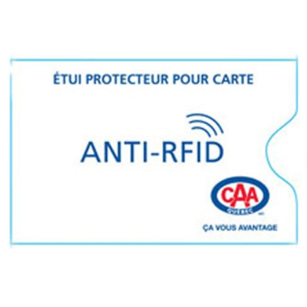 CAA-Quebec anti-RFID sleeve