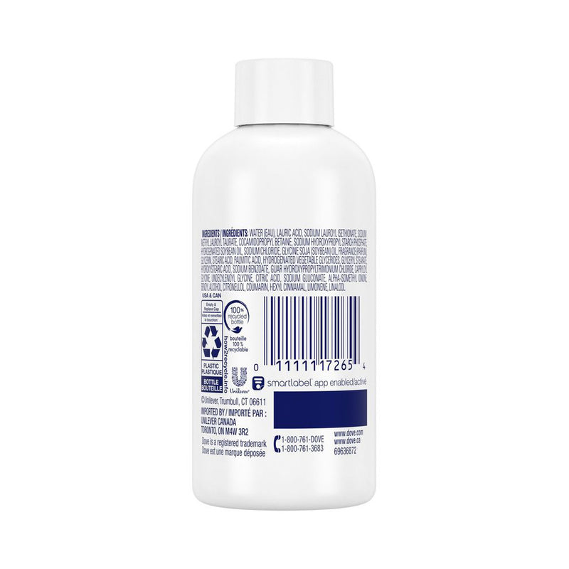 Nettoyant hydratant pour le corps Dove 88ml