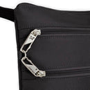 2L anti-theft Classic Slim Double-Zip crossbody bag
