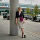 2L anti-theft Classic Slim Double-Zip crossbody bag