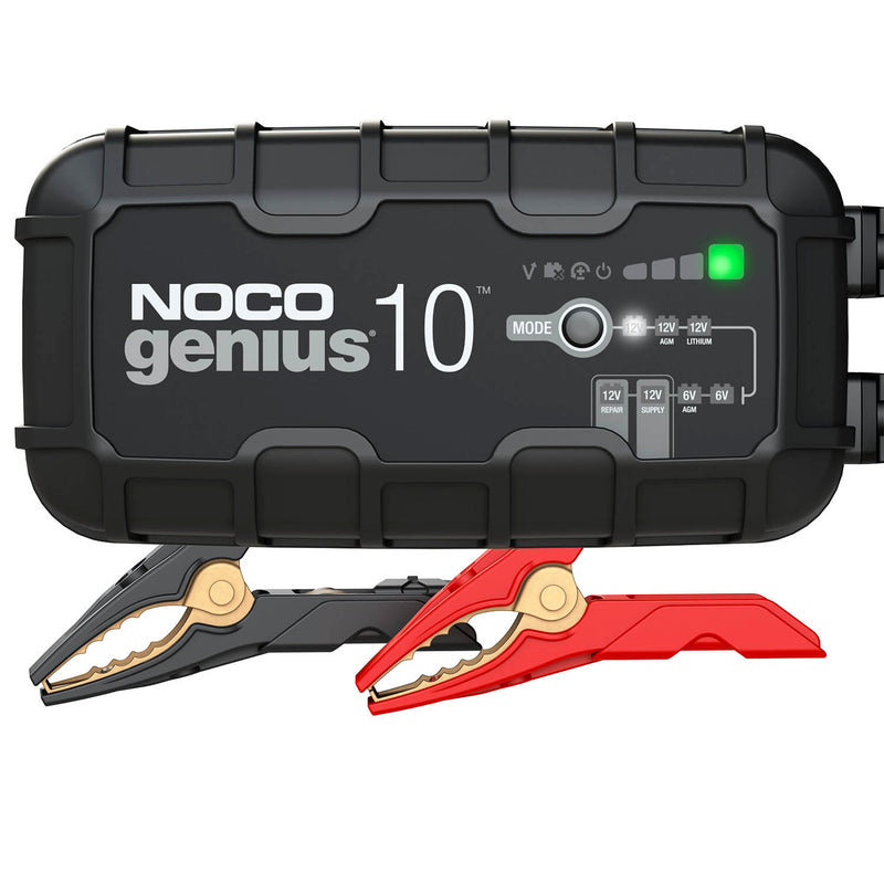 Chargeur intelligent Genius 10 – 6 V/12 V 10A pour batteries NOCO - Exclusif en ligne