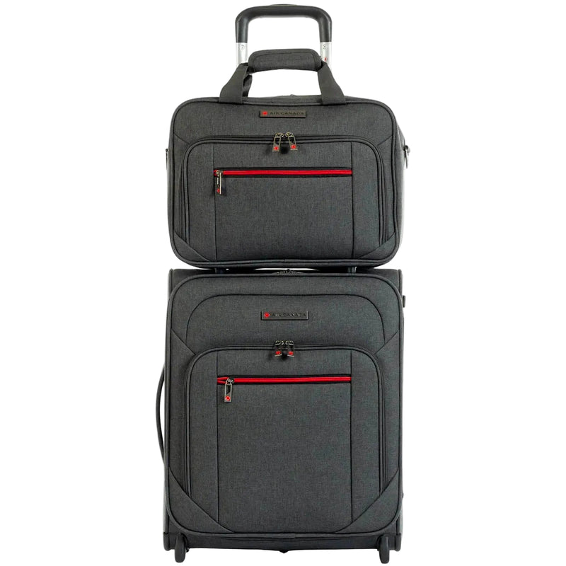 2-piece versatile carry-on luggage set
