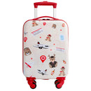 Junior Collection 18-inch hard shell  shock resistant cabin luggage set for children