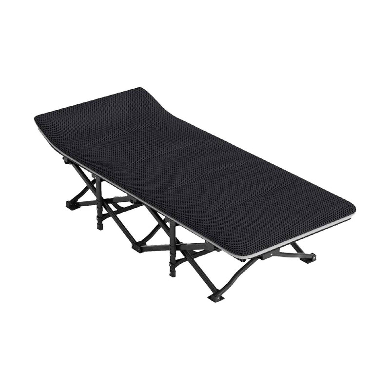 North 49 folding camp bed with removable cushion - Online exclusive