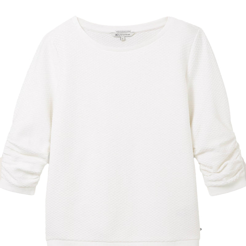 Chandail à col rond pour femme Tom Tailor