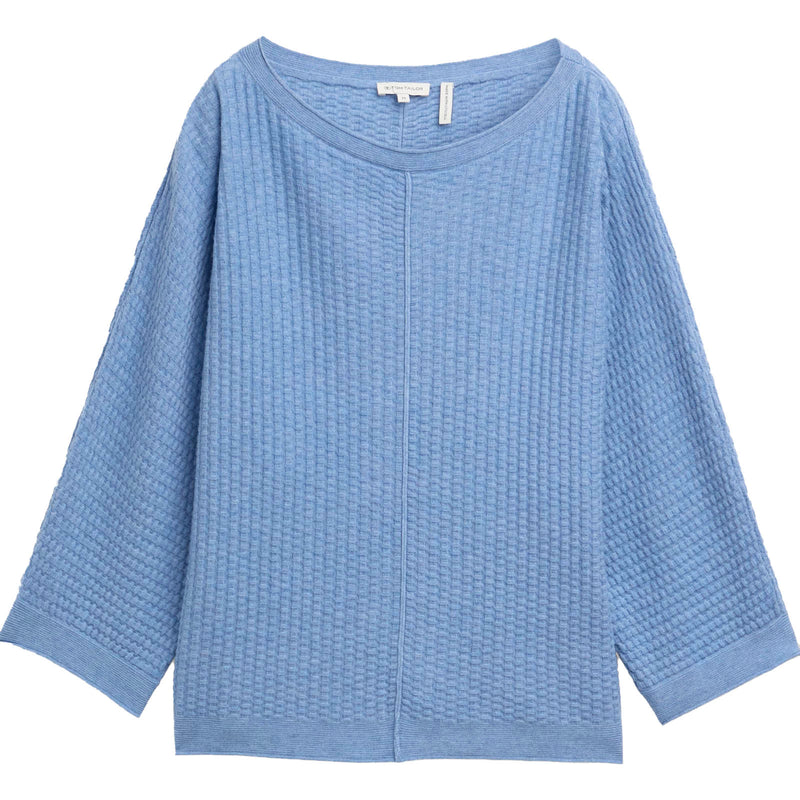 Tom Tailor women boat neck sweater