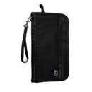 RFID-blocking zippered passport holder