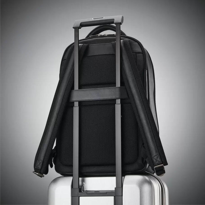 Classic Leather Samsonite backpack