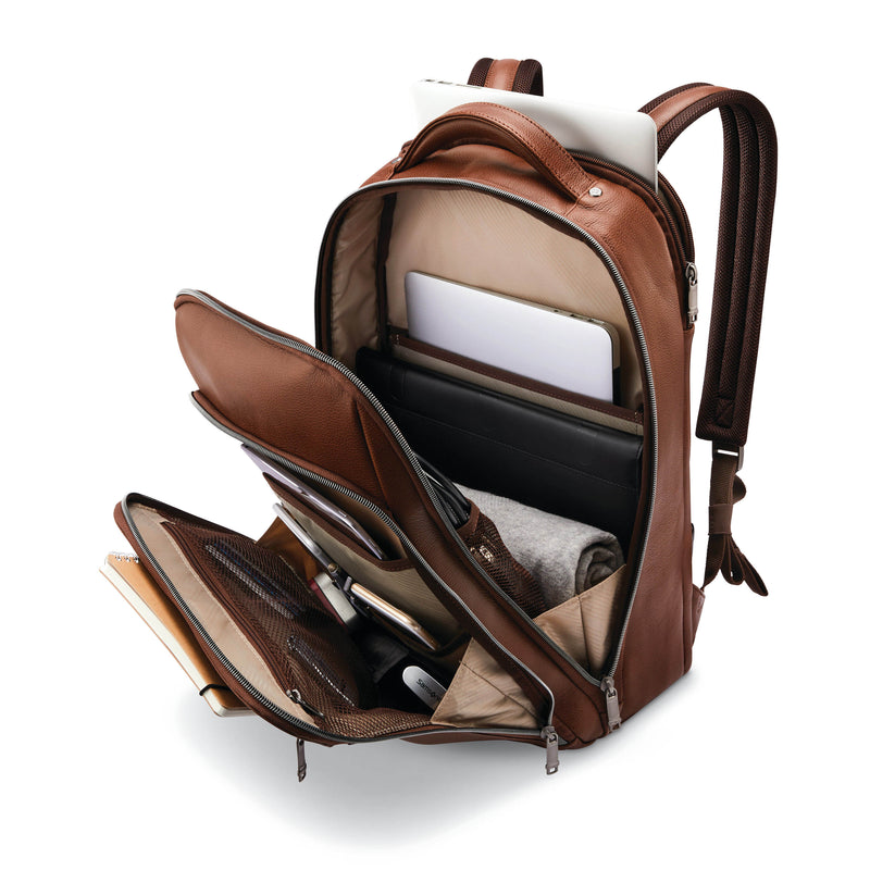 Classic Leather Samsonite backpack - 
Online exclusive
