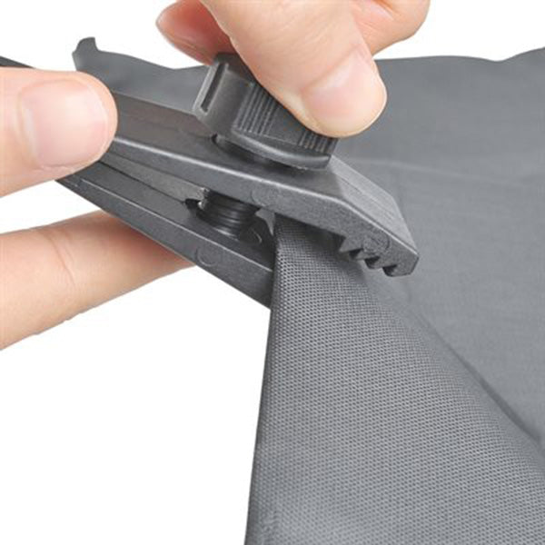 6 tarp & mesh tie down screw clips Stinson - Online exclusive
