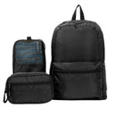 Sac à dos pliable avec cube de rangement et trousse de toilette Premier