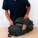 Sac à dos pliable avec cube de rangement et trousse de toilette Premier