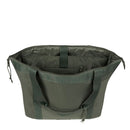 Travel tote bag with trolley sleeve