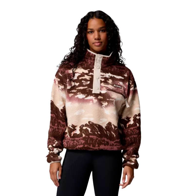 Pull en polaire imprimé Helvetia II pour femme Columbia