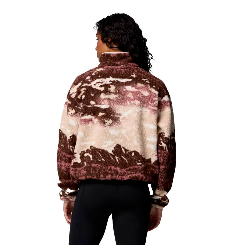Pull en polaire imprimé Helvetia II pour femme Columbia