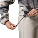 Columbia women's Helvetia II printed cropped half snap fleece pullover