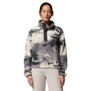 Columbia women's Helvetia II printed cropped half snap fleece pullover