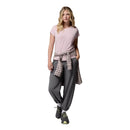 Daniela Falls short-sleeve crew neck sweater