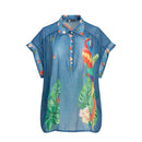 Tunique à manches courtes pour femme M Italy